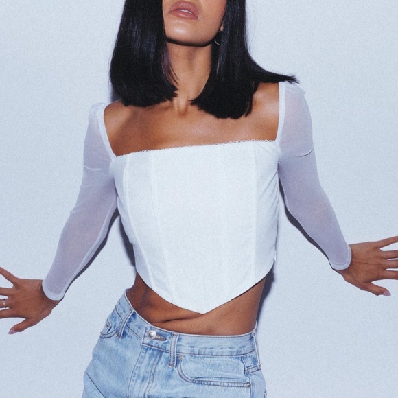 Princess Polly | Beverly Top NWT - Picture 3 of 11